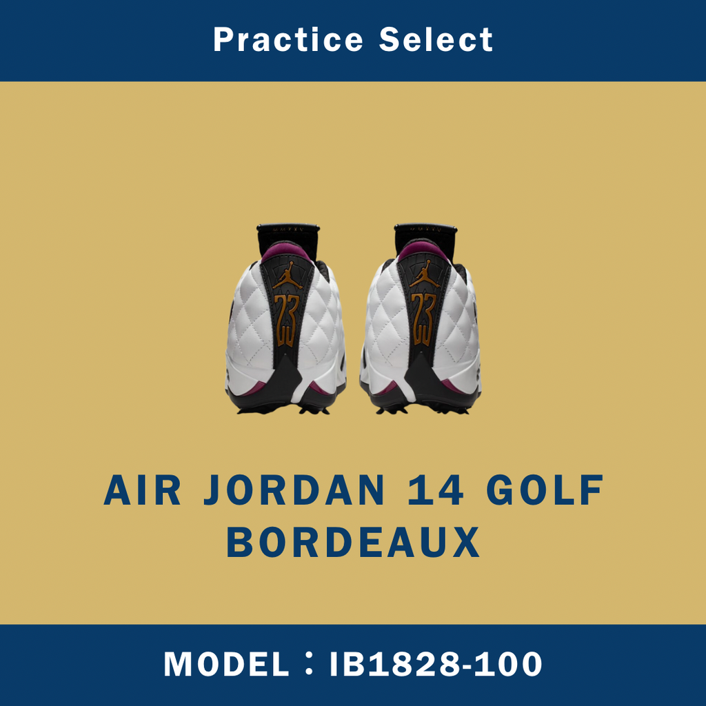 【台灣商家】AIR JORDAN 14 GOLF BORDEAUX IB1828-100