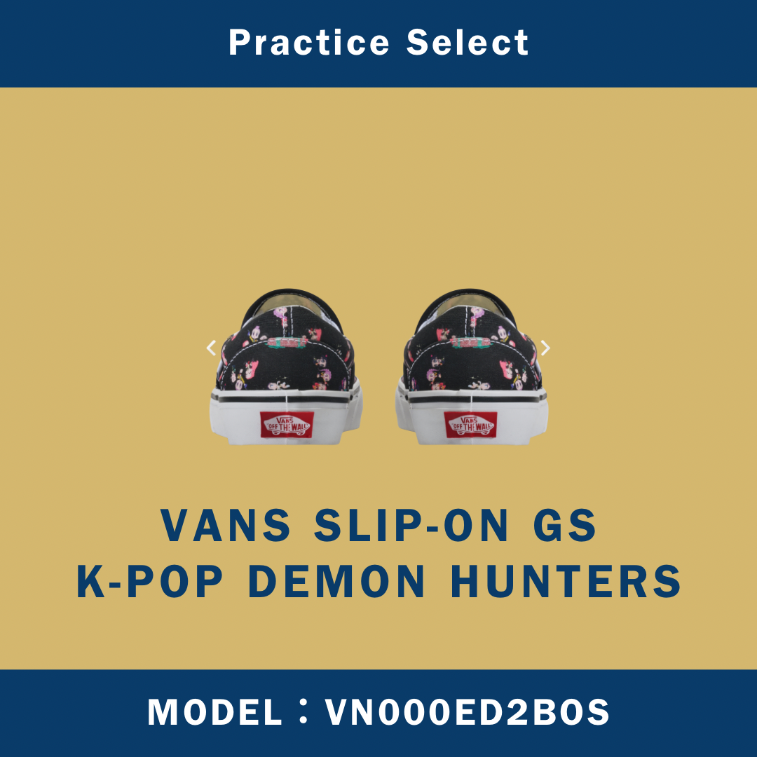 【台灣商家】K-POP DEMON HUNTERS X VANS SLIP-ON GS VN000ED2BOS
