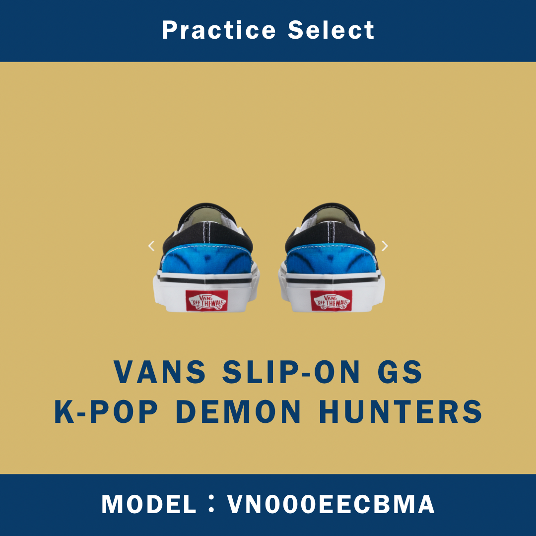 【台灣商家】K-POP DEMON HUNTERS X VANS SLIP-ON GS VN000EECBMA