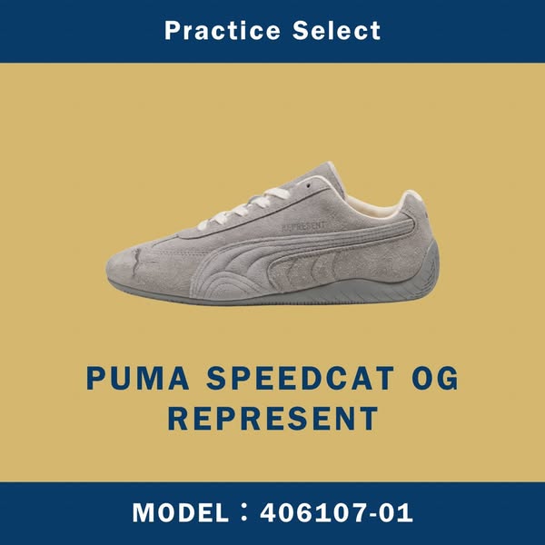 【台灣商家】REPRESENT X PUMA SPEEDCAT OG 406107-01