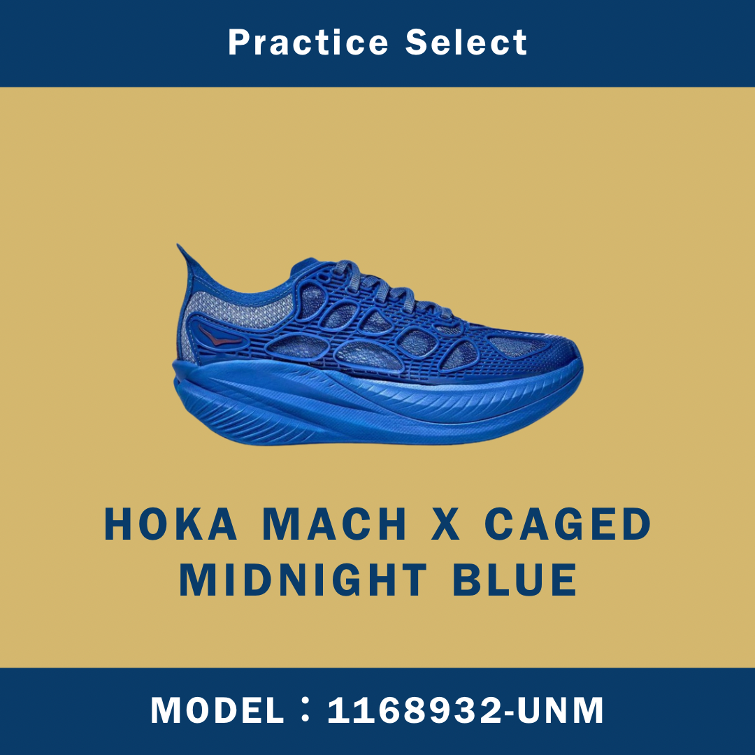 【台灣商家】HOKA MACH X CAGED MIDNIGHT BLUE 1168932-UNM
