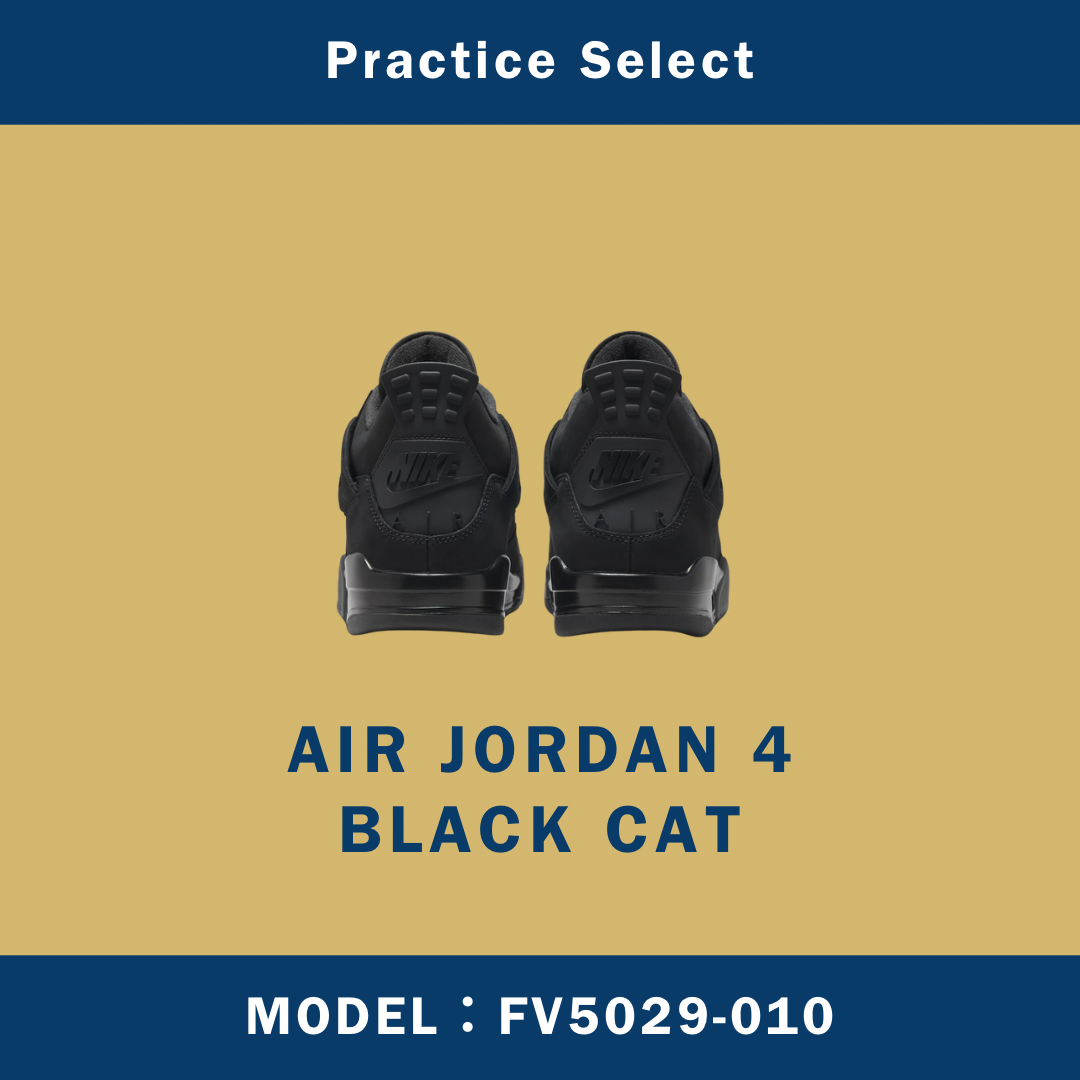 【台灣商家】AIR JORDAN 4 BLACK CAT FV5029-010